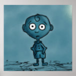 Blue Boy Poster posters