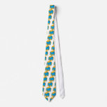 Blue British Bulldog ties