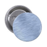 Blue Brushed Metal Textured Button