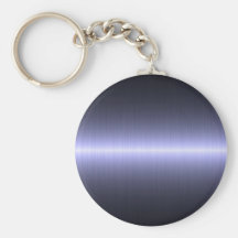 blue brushed strong key chains