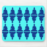 Blue Buddha Mousepad