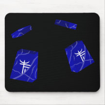 BLUE BUFF MOUSE PADS