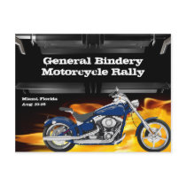 Blue Burner Postcard