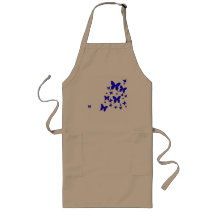 Blue Butterflies Aprons