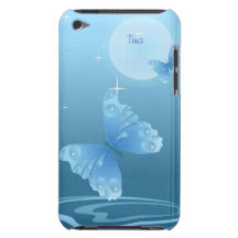 Blue Butterflies iPod Touch Case