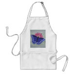 BLUE BUTTERFLY APRON