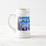 Blue Butterfly Beer Stein Mug