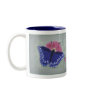 BLUE BUTTERFLY CROSS STITCH COFFEE MUGS