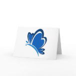 Blue Butterfly Greeting Card