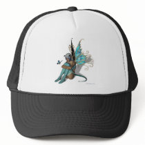 Blue Butterfly Trucker Hats