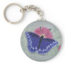 BLUE BUTTERFLY KEY CHAINS