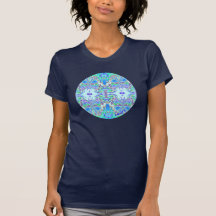 "Blue Butterfly Mandala" T-Shirt
