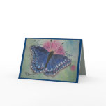 BLUE BUTTERFLY MOTHER'S DAY CARD