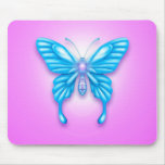 Blue Butterfly Mousepad