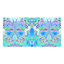 Blue Butterfly Photo Card by M.Light