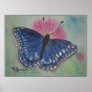 BLUE BUTTERFLY POSTERS