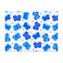 Blue Butterfly Social Post Card