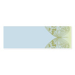 Blue Butterfly & Stripe business cards