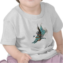 Blue Butterfly Tshirt