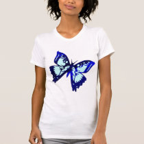 Blue Butterfly t-shirts