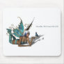 Blue Butterfy 2 Mouse Pads