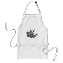 Blue Butterfy 3 Apron