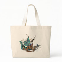 Blue Butterfy 3 Tote Bags