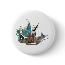 Blue Butterfy 3 Pins