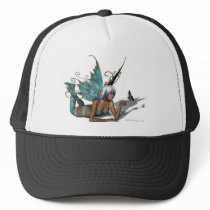Blue Butterfy 3 Hat