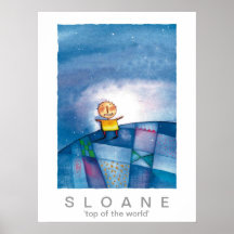 blue by the sea poster