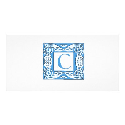 Blue C Picture Card by Bridesmaid686