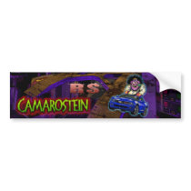 Blue Camaro Rs Bumper Sticker