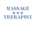 Blue Camo Massage Therapist T-Shirt