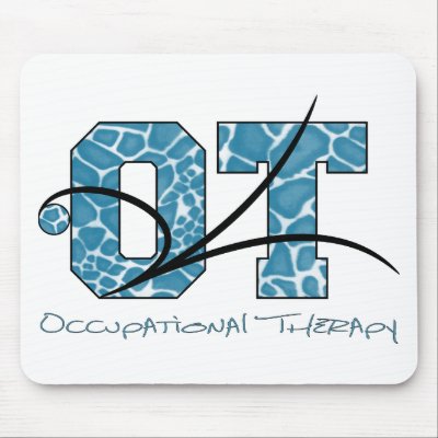 Blue Camo with scroll Mouse Pads by artnseoul