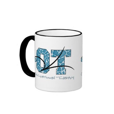 Blue Camo with scroll Coffee Mug by artnseoul