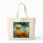 Blue Canvas Bag