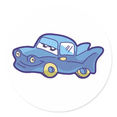 Blue Car by toddlersplace