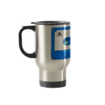 Blue Cassette Tape Coffee Mug