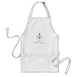 Blue Chandelier aprons