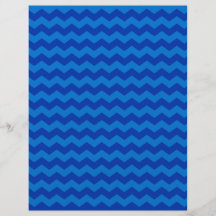 blue chevrons flyer