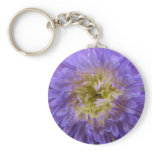 Blue China Aster Keychain