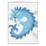 Blue Chinese Dragon