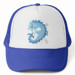 Blue Chinese Dragon