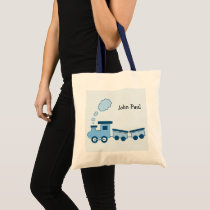 Blue Choo Choo Train Bag
