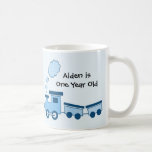 Blue Choo Choo Train Mug