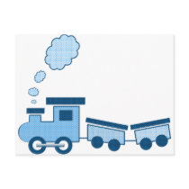 Blue Choo Choo Train