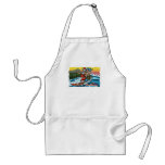 " Blue Christmas" Chef's Apron