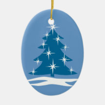 Blue Christmas Ornament Chrismas Tree Decoration