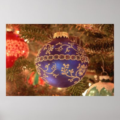 Blue Christmas Posters by C00L_AC