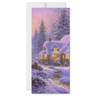 Blue Christmas Rack Card Design by awesometees